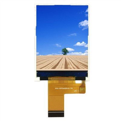 2,4 tommu TFT Strip skjár