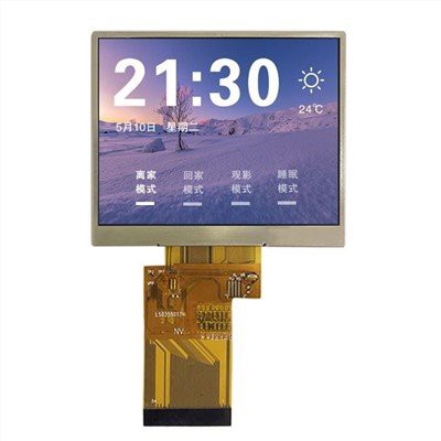 3,5 tommu TFT Strip skjár