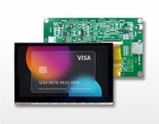 4,3 tommu TFT með snertiskjá